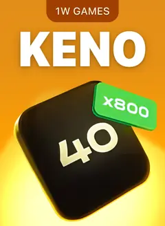 Keno en el abanico de 1win